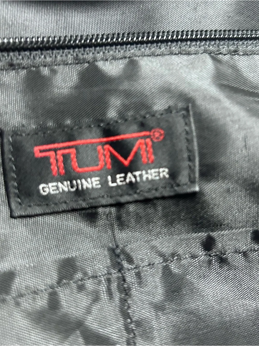 Tumi 978D3 Nappa Leather Expandable Carry On Duffle Weekender Bag 21
